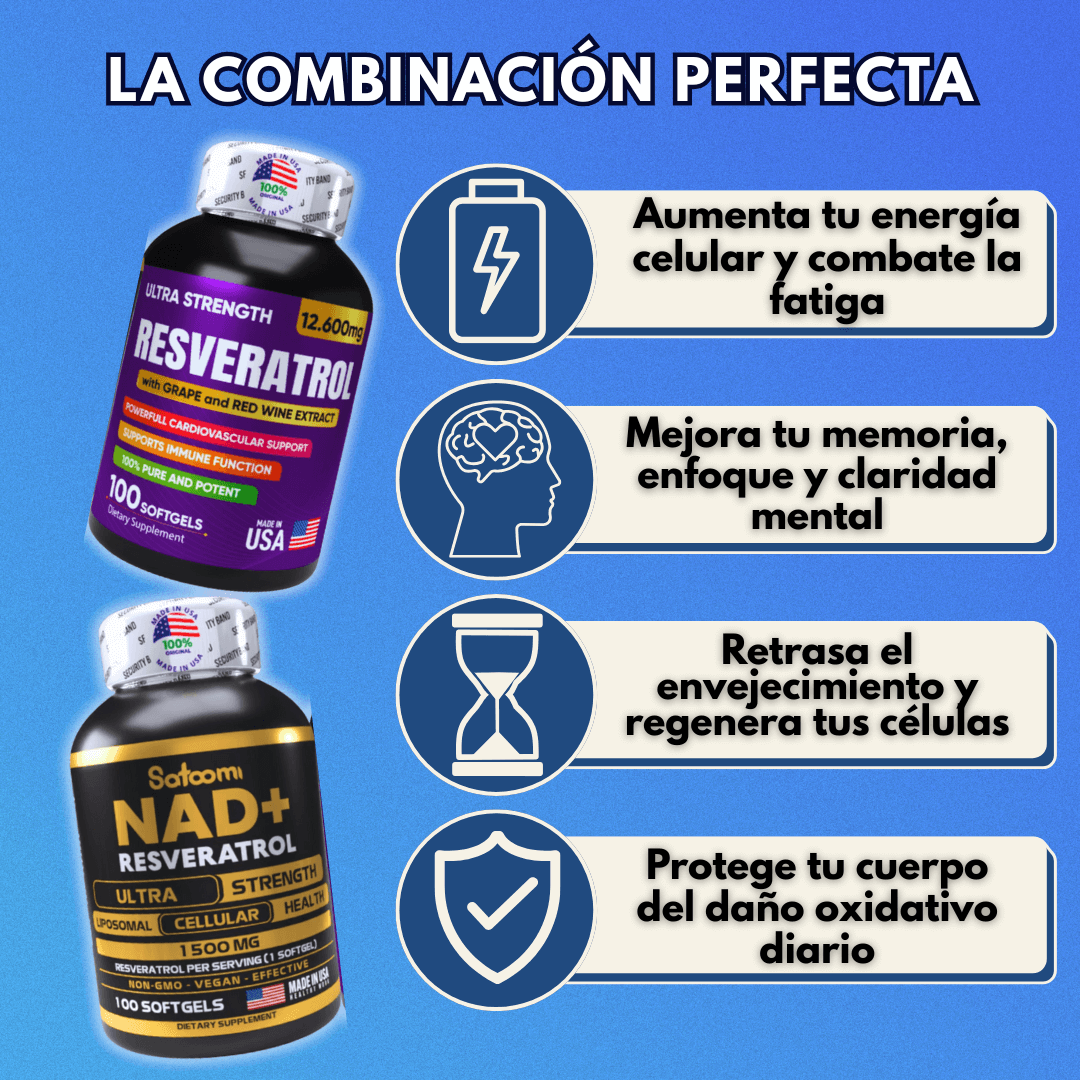 COMBO PREMIUM NAD+ & RESVERATROL