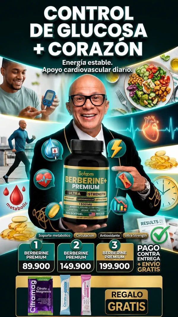 Berberina 1500 – Azúcar, Energía y Metabolismo en Equilibrio