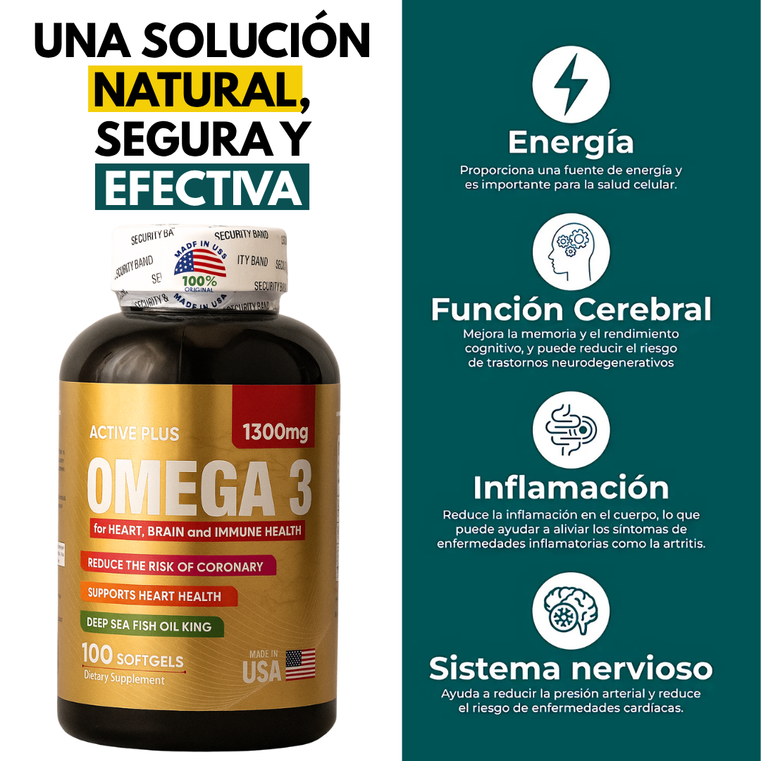 Omega 3 LA MEJOR FORMULA DEL MERCADO