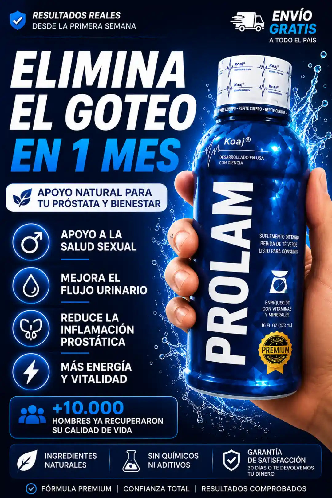 Prolam, el aliado natural para tu próstata.