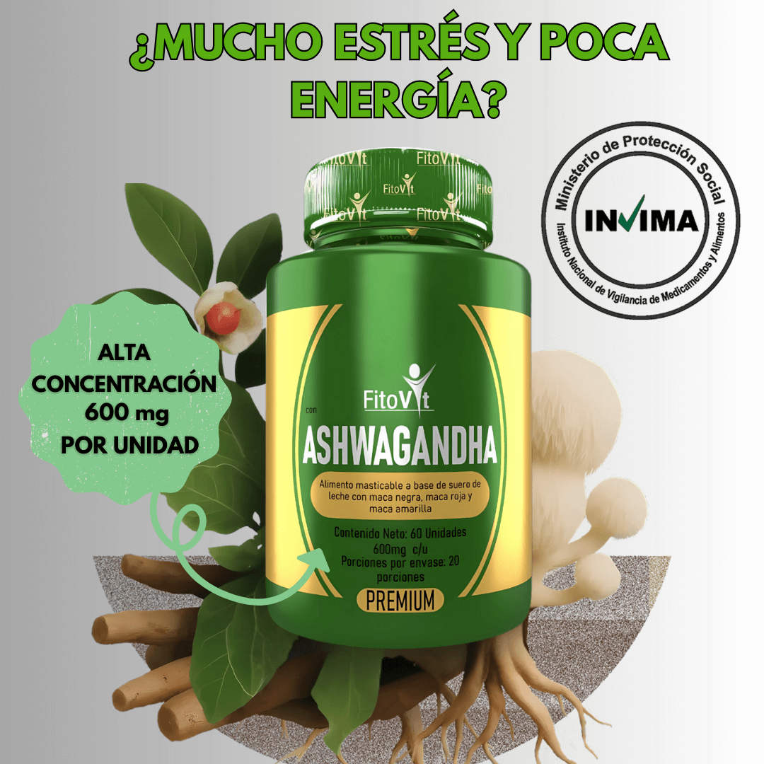 Ashwagandha: revitaliza tu cuerpo desde adentro, activa tu juventud.
