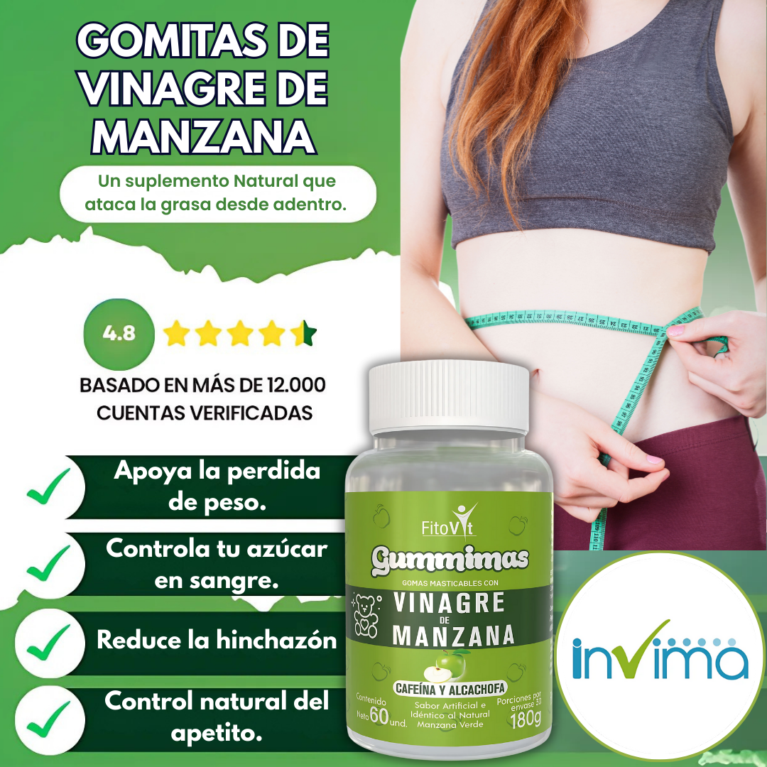 GOMITAS VINAGRE DE MANZANA