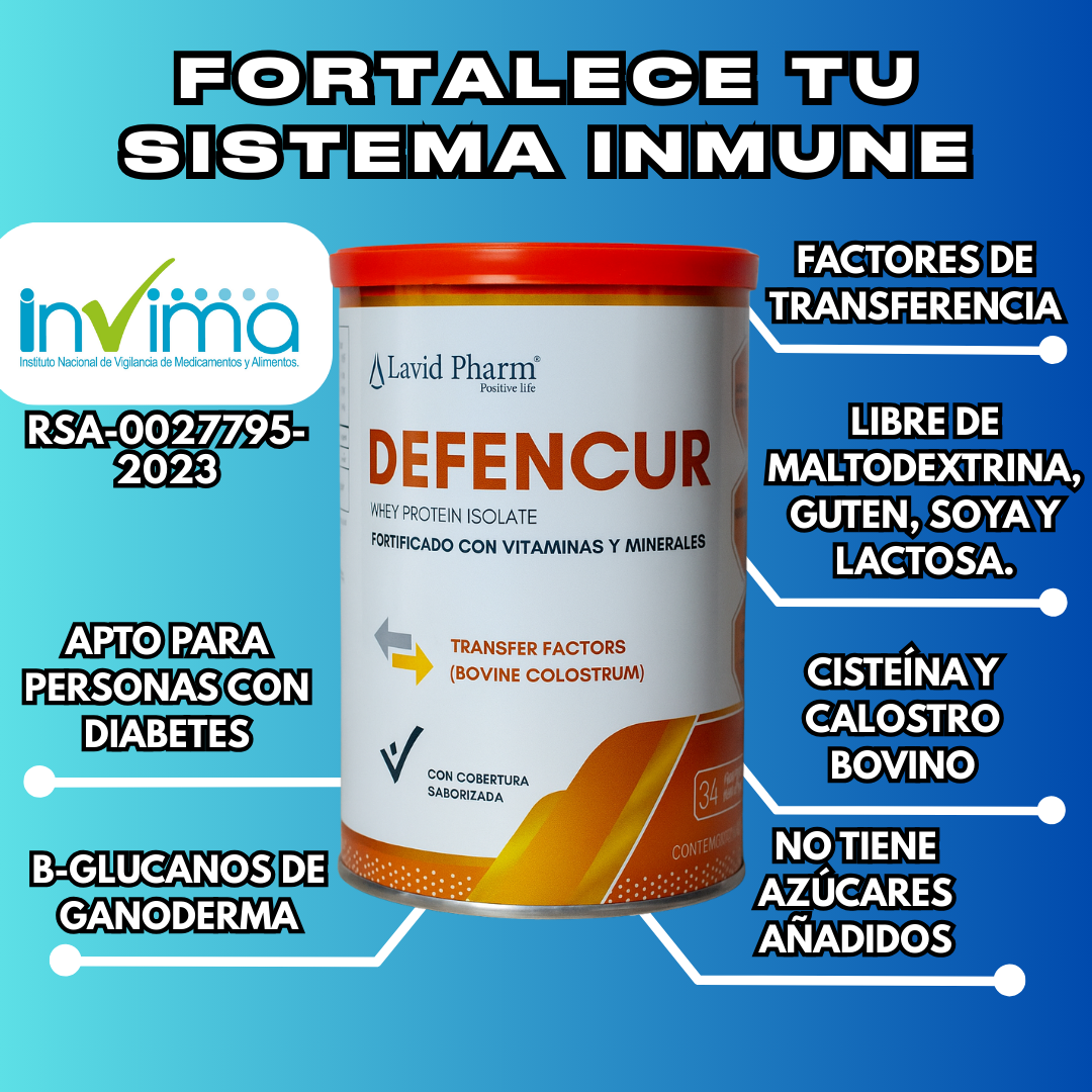 DEFENCUR EL SUPLEMENTO MAS COMPLETO DEL MERCADO