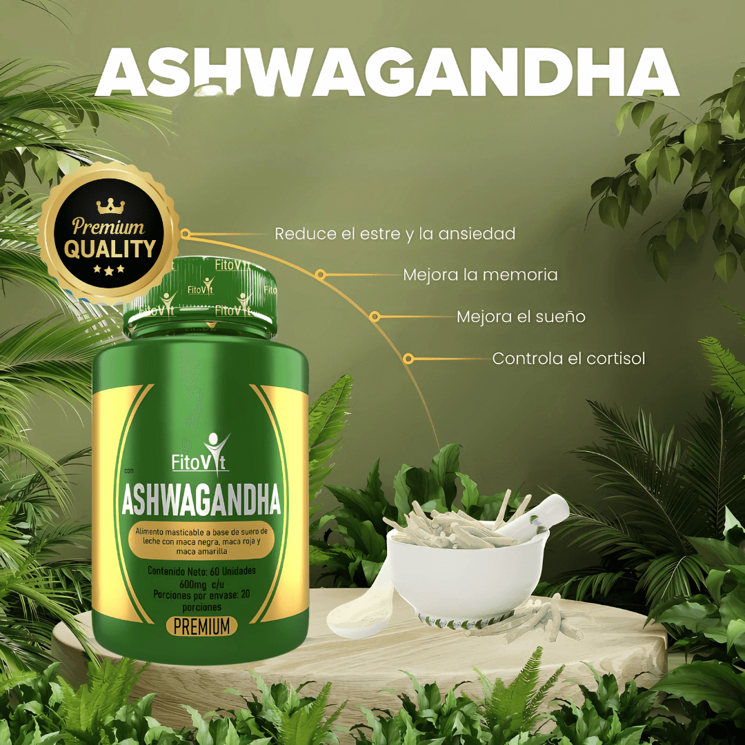 Ashwagandha: revitaliza tu cuerpo desde adentro, activa tu juventud.