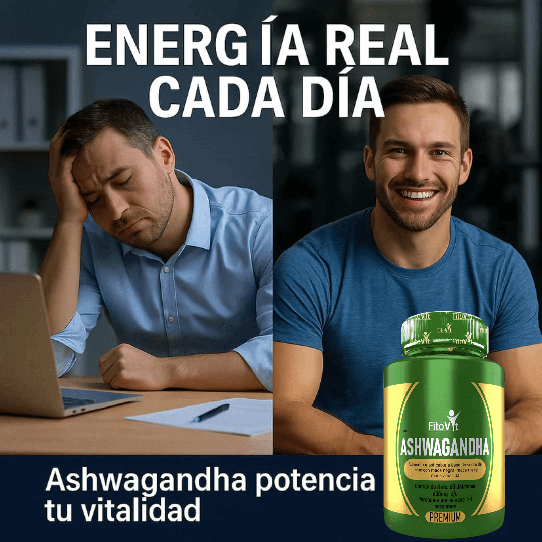 Ashwagandha: revitaliza tu cuerpo desde adentro, activa tu juventud.