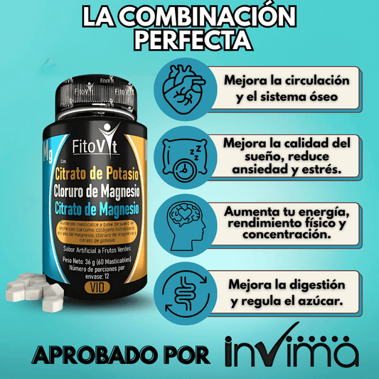 CITRATO 3 EN 1 FITOVIT