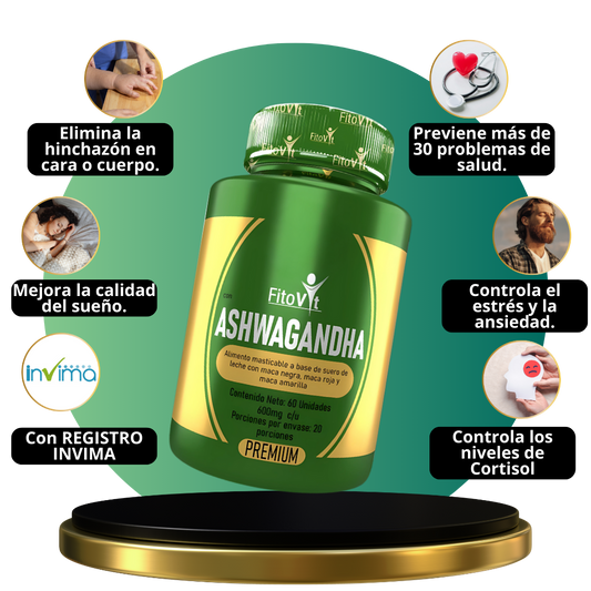 Ashwagandha: revitaliza tu cuerpo desde adentro, activa tu juventud.