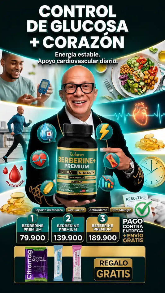 Berberina+ 1500 – Azúcar, Energía y Metabolismo en Equilibrio