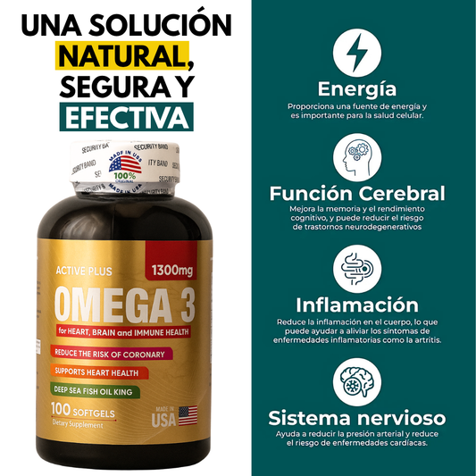 Omega 3  LA MEJOR FORMULA DEL MERCADO