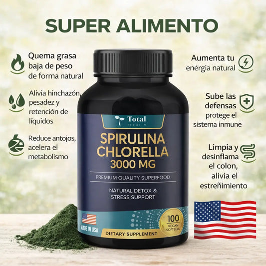 ESPIRULINA + CHLORELLA
