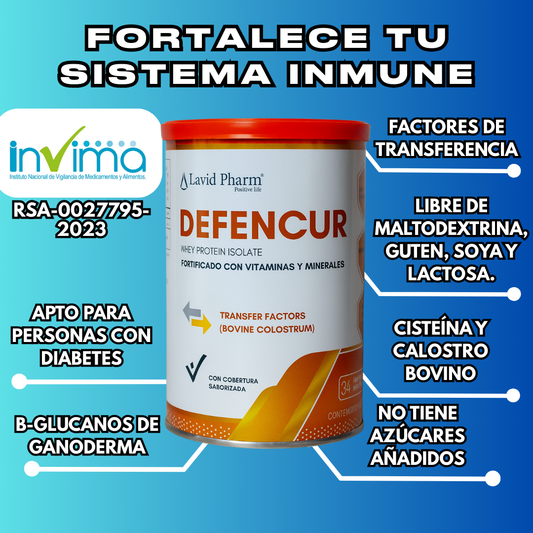 DEFENCUR EL SUPLEMENTO MAS COMPLETO DEL MERCADO